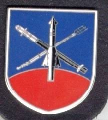 Brustanhänger Flugabwehrbrigade 100 Emaille