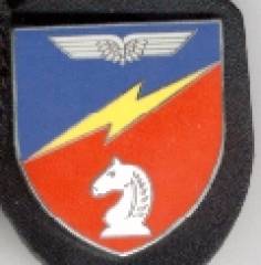 Brustanhänger 3./Führungsunterstützungsbataillon 285 VISSELHÖVEDE (FmSkt 115), Kaltemaille, Stacheln, Hummel