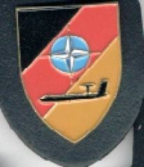 Brustanhänger Deutscher Anteil NATO AWACS, Relief/Kunstharz, Stacheln, Hummel