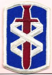 Aufnäher 18th Medical Brigade, farbig