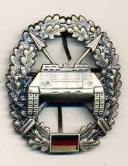 Barettabzeichen Panzerjäger, Metall, neu