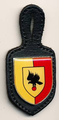 Pocket Badge Observation Battalion 23 STADTALLENDORF, printed, used, Wawersich