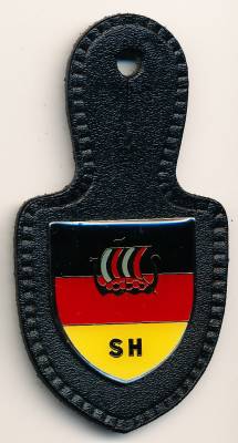 Brustanhänger Territorialkommando Schleswig-Holstein KIEL, Nadel, Neumeyer