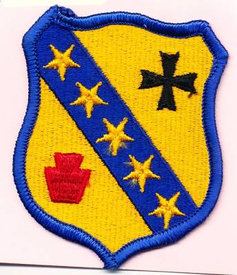Aufnäher 104th Armored Cavalry Regiment, farbig