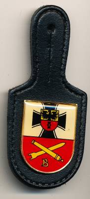 Brustanhänger Artillerieregiment 100 MÜHLHAUSEN, gedruckt, Wawersich
