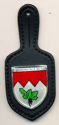 Pocket Badge Infantry Training Center TerrH 56/1 MARKTBERGEL, printed, Wawersich