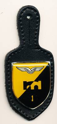 Brustanhänger Luftwaffenpionierlehrkompanie 1 FÜRSTENFELDBRUCK, gedruckt, Wawersich