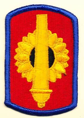 Aufnäher 130th Field Artillery Brigade, farbig