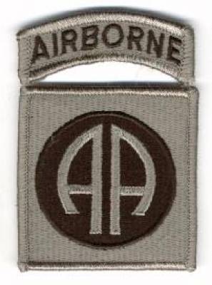 Aufnäher ACU 82nd Airborne Division mit AIRBORNE tab