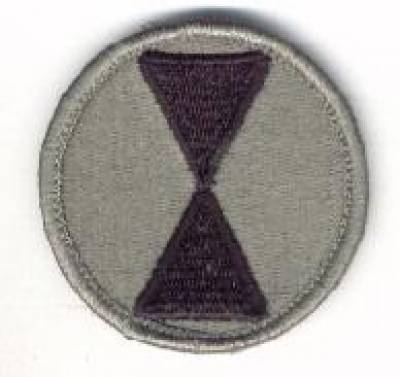 Aufnäher ACU 7th Infantry Division