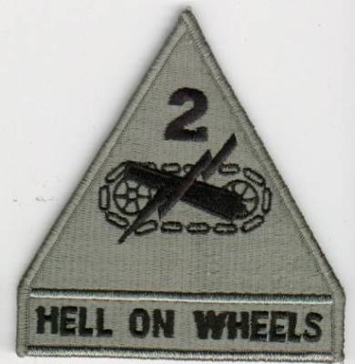 Aufnäher ACU 2nd Armored Division