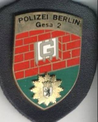 Brustanhänger Polizei Berlin Gesa 2