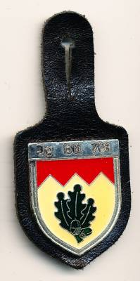 Brustanhänger Jägerbataillon 761 WÜRZBURG, Rettenmeier