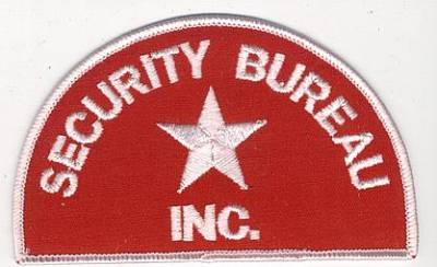 Aufnäher USA Security Bureau Inc.