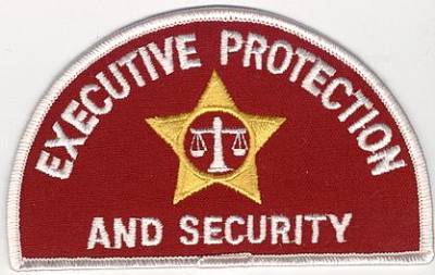 Aufnäher USA Excutive Protection and Security