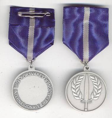 Norwegen Medaille für Internationale Einsätze