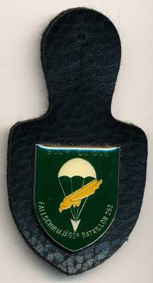 Brustanhänger Fallschirmjägerbataillon 262 MERZIG, Adler schmal