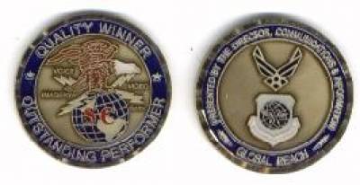 Coin Air Mobility Command Quality Winner 40 mm