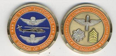 Coin 1-189th Aviation Battalion 45 mm