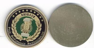 Coin 1st Recruiting Brigade, einseitig, 44 mm