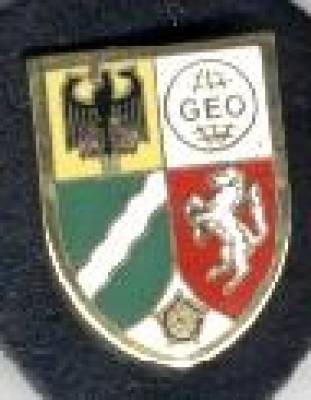 Brustanhänger Militärische Geographie Stelle Wehrbereich III Düsseldorf