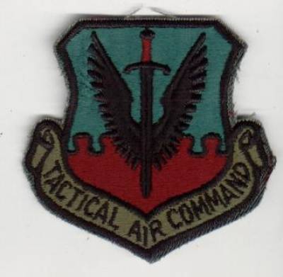 Aufnäher USAF Tactical Air Command tarn