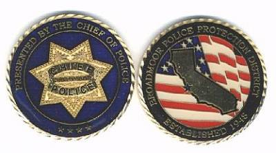 Coin USA Broadmoor Chief of Police