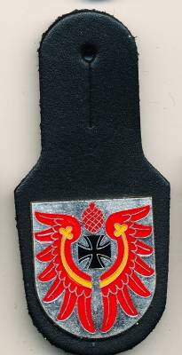 Brustanhänger Verteidigungskreiskommando 833 Finsterwalde