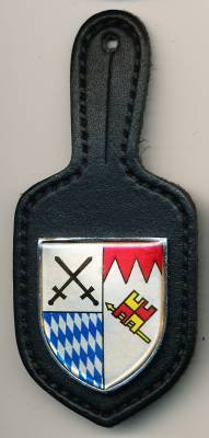 Brustanhänger Feldersatzbataillon 121 TRIEFENSTEIN, gedruckt, Wawersich