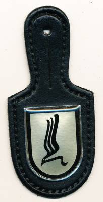 Pocket Badge Air Mobile Brigade 1 FRITZLAR, printed, Wawersich