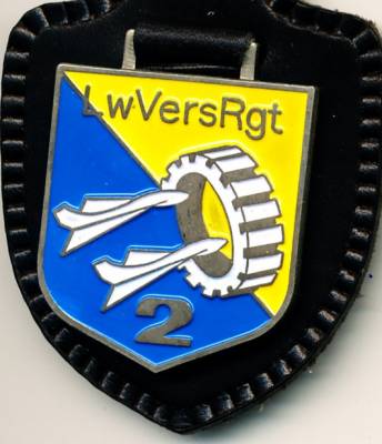 Brustanhänger Luftwaffenversorgungsregiment 2 Relief, Neumeyer