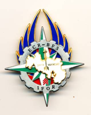 Metal Badge France IFOR ECR-BFS - 3. Mandat - Boussemart