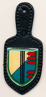 Brustanhänger Pionierkompanie 660 MÜNCHEN, gedruckt, Wawersich