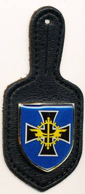 Pocket Badge Logistics Center of the Bundeswehr WILHELMSHAVEN, printed, Wawersich