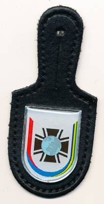 Brustanhänger Logistikkommando ERFURT, gedruckt, Wawersich