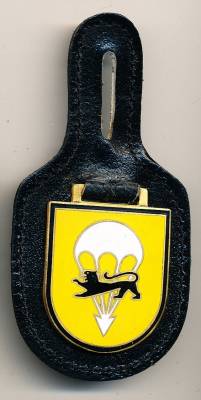 Pocket Badge Airborne Infantry Battalion 271 ISERLOHN, thin border, Zinn
