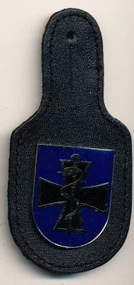 Pocket Badge Führung Sanitätswesen BMVG BERLIN, clutchback, Schurig