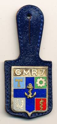 Badge France Groupement des Moyens Regionaux 7, G 2218, Drago