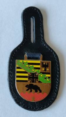 Brustanhänger Panzergrenadierbrigade 38 WEISSENFELS, Feueremaille, Hummel