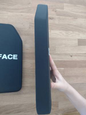 Ballistic Plates, 25 x 30 cm, NIJ IV Stand Alone, silicone carbide