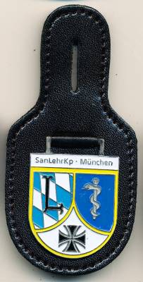 Brustanhänger Sanitätslehrkompanie MÜNCHEN, Relief, Schurig