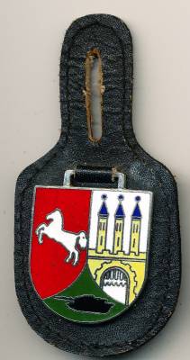 Pocket Badge Armor Brigade 3 NIENBURG, hard enamel, ZINN MADE IN TAIWAN