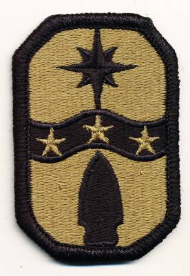Patch US Army 371st Sustainment Brigade, multicam, with velcro