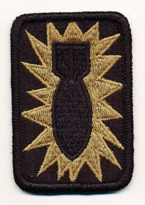 Patch US Army 52nd Ordnance Group EOD, multicam, with velcro