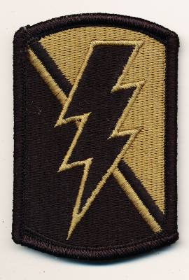 Patch US Army 79th Infantry Brigade Combat Team, multicam, with velcro