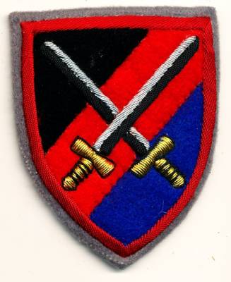 Verbandsabzeichen handgestickt Artilleriebrigade 100