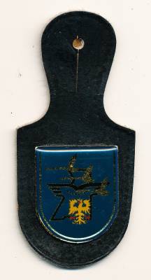 Pocket Badge III:/Air Force Training Regiment 3 GERMERSHEIM, printed, Wachter