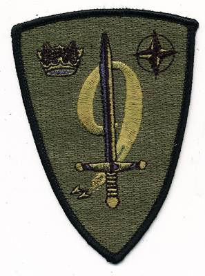 Patch NATO CAOC 9 ENGLAND, subdued, no velcro