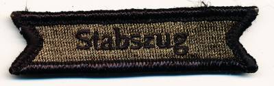 Tab NBC Defense Regiment 1 STRAUSBERG, subdued, with velcro