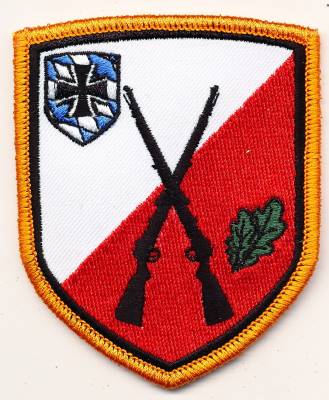 Aufnäher Heimatschutzkompanie OBERFRANKEN, farbig, mit Klett